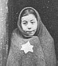 Image of girl wearing a Yellow Star