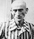 Image of prisoner wearing pyjama stripes