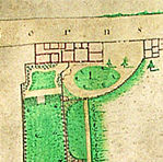 Hornsey Estate Plan, 1760 - detail