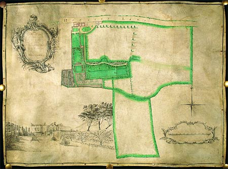 Hornsey Estate plan, 1770