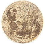 Map of the moon 1679