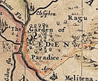 Garden of Eden or Paradise c1695 - detail