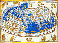 Ptolemy's World Map 1482 - detail