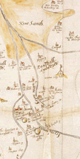 Burghley's Lancashire Map c.1590