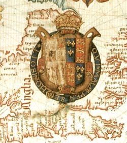 Queen Mary Atlas 1558 - detail