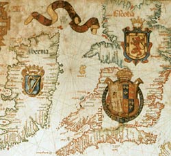 Queen Mary Atlas 1558 - detail