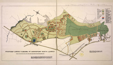 Hampstead Garden suburb 1905