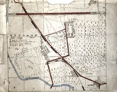 Prisoner of War Map 1944