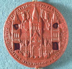 The seal of Canterbury Cathedral